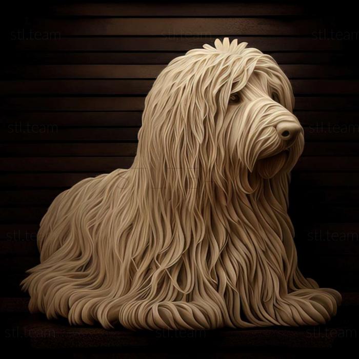 3D модель Комондор собака (STL)